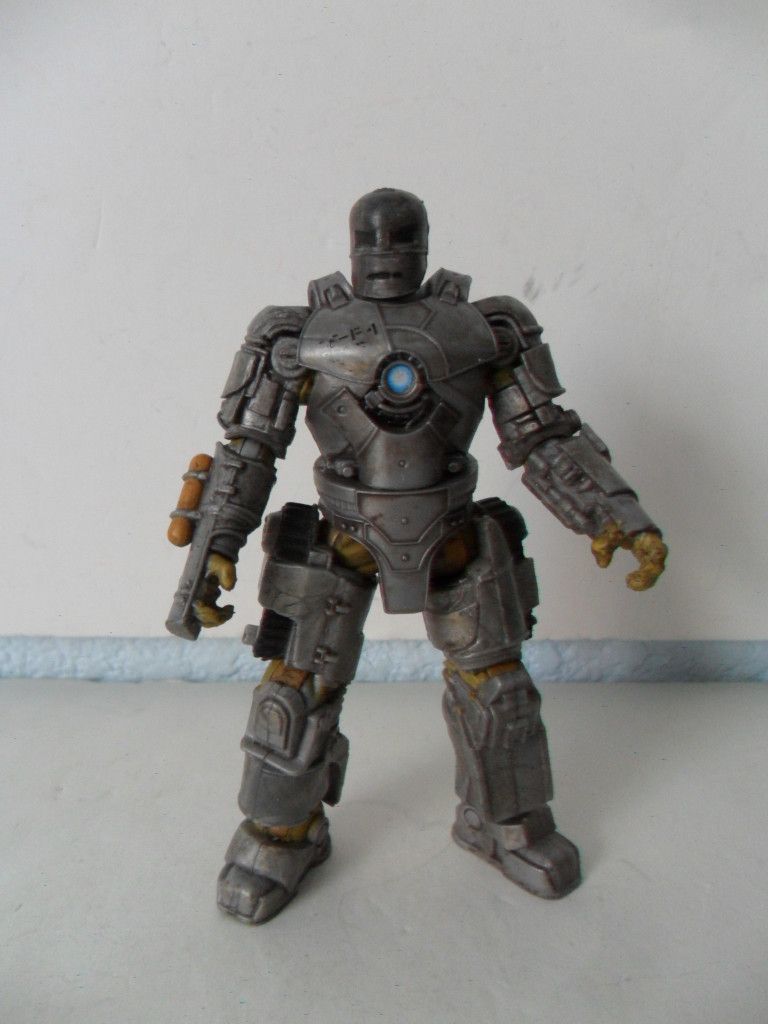 Marvels Iron Man 2 Movie Series Iron Man Mark 1 3 75 inch Action