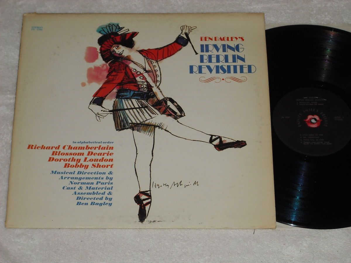 Ben Bagleys Irving Berlin Revisited 1971 LP w R Chamberlain D Loudon