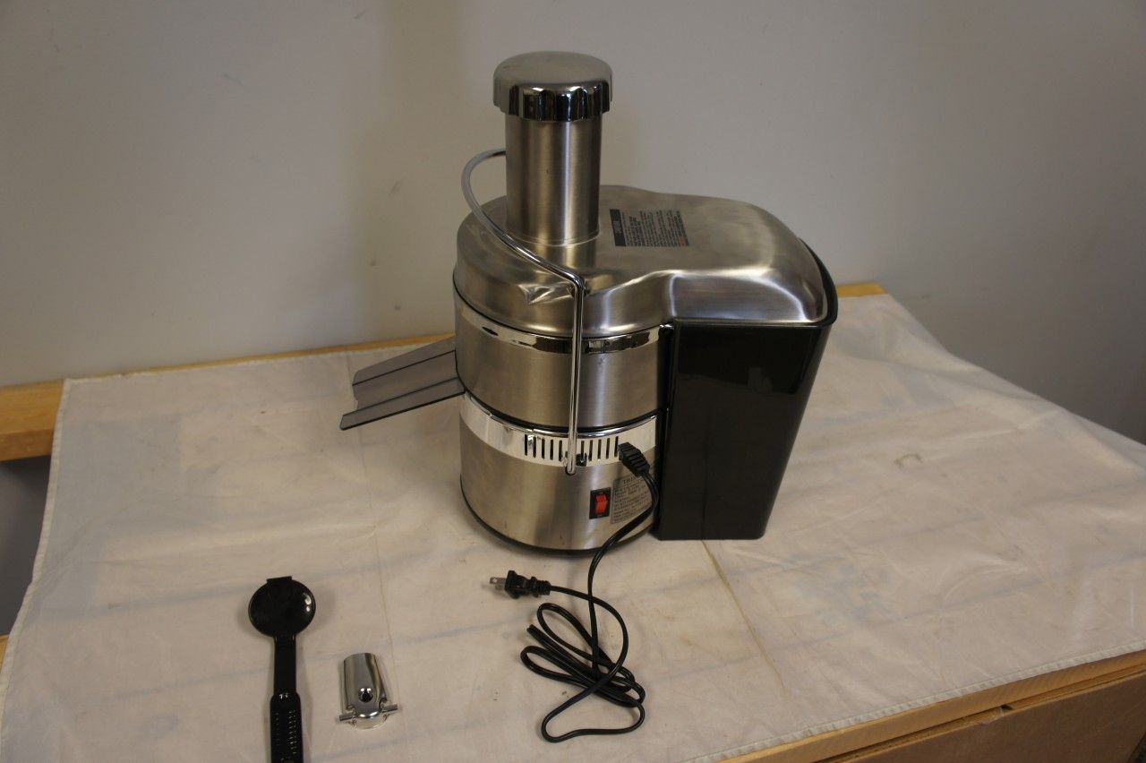Jack Lalanne Power Juicer Pro Stainless Steel Electric Juice Extractor