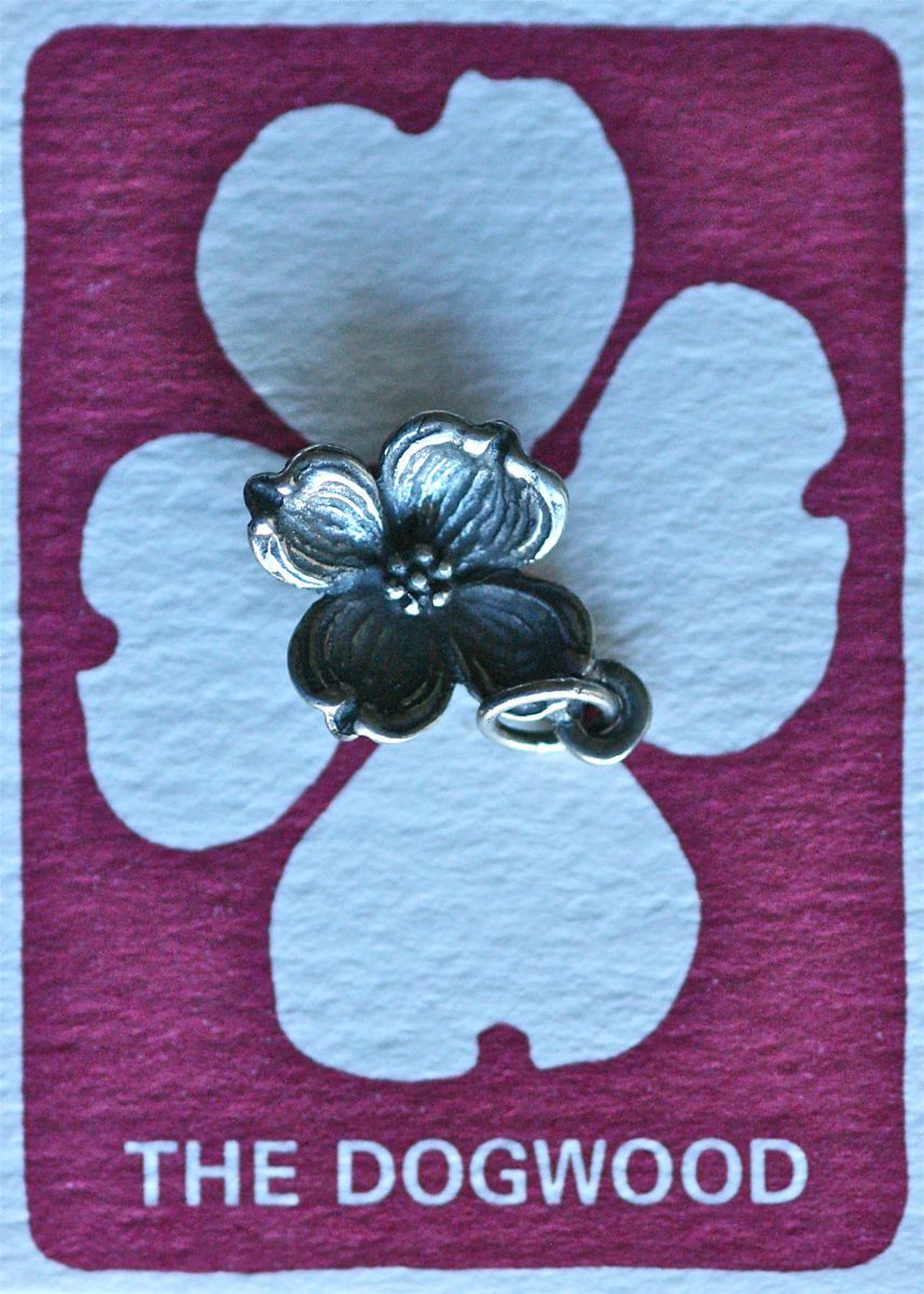James Avery New 925 Sterling Silver Dogwood Flower Charm C 385