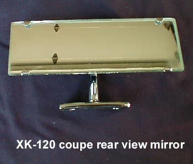 Jaguar XK 120 FHC and DHC Interiour Mirror 2 25 Tall