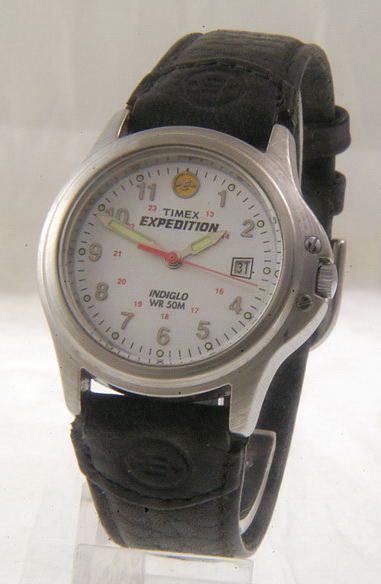 Timex Expedition Indiglo Steel Quartz Ladies or Kids Watch O87