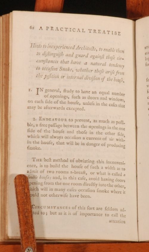 1783 Practical Treatise on Chimneys by James Anderson