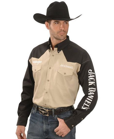 jack daniels cowboy shirt