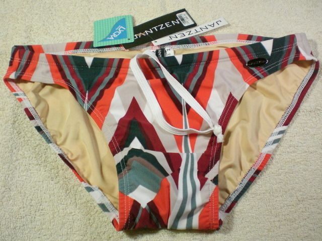 Jantzen Speedo Men Swimsuit Brief Size L 439OR