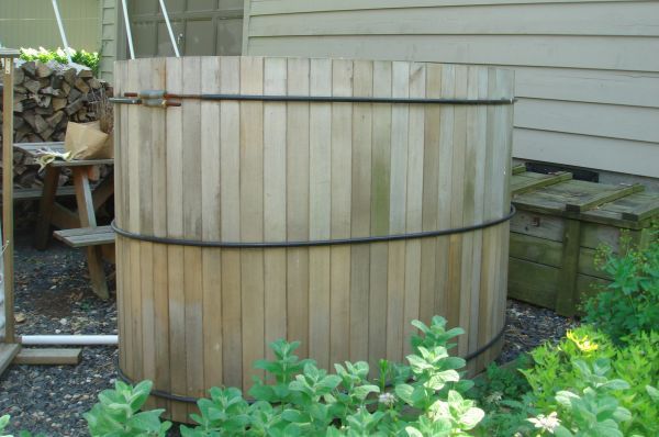 Person Japanese Style Cedar Soaking Tub