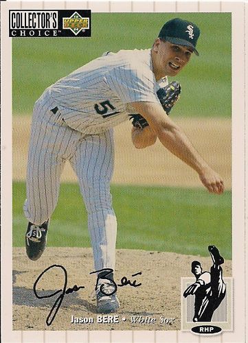 1994 Jason Bere White Sox Silver Script 50