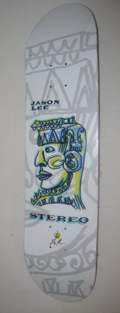 NOS Stereo Skateboard Deck   Jason Lee Ltd. Artist Ed.