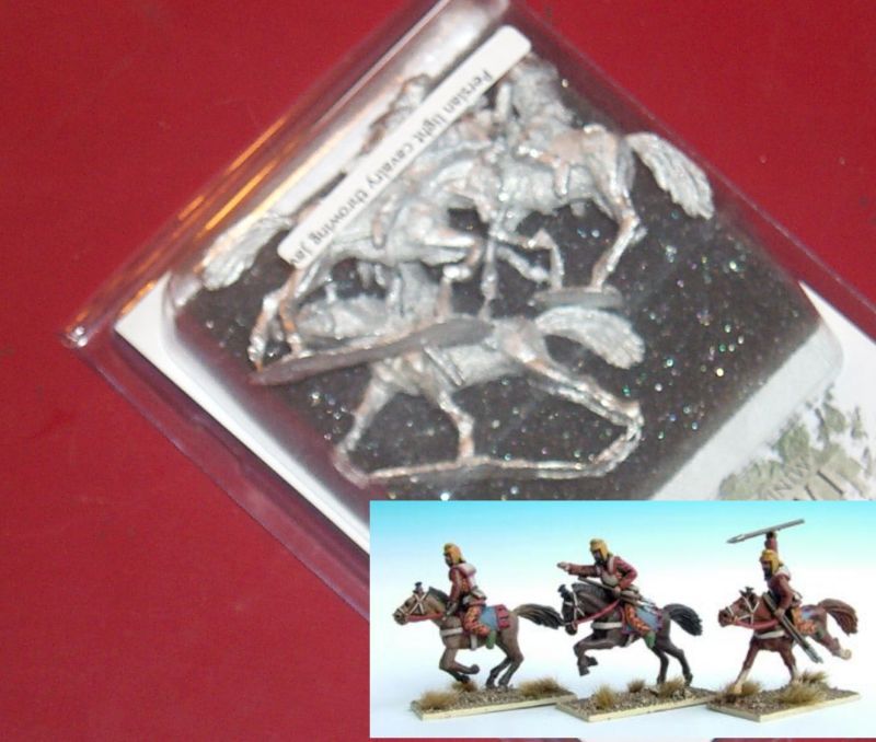  Persian Light Cavalry Throwing Javelins 3 28mm Miniatures