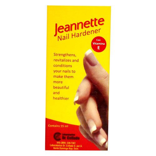 Jeannette Nail Hardener 15 Ml