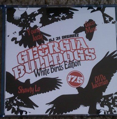 Georgia Bulldogs 17 5 Gucci Jeezy OJ Shawty Lo Mix Tape Rare Get It