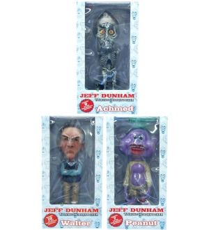 Jeff Dunham Head Knocker with Sound Set of 3 New