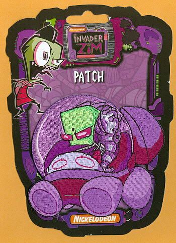 Invader Zim in Spaceship Patch Jhonen Vasquez