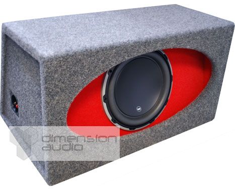 JL Audio HO112R W6V2 12 12W6V2 Subwoofer Sub HO Box