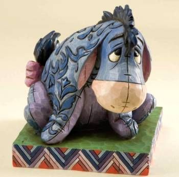 Jim Shore Eeyore Person Pose True Blue Companion