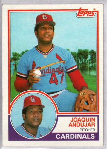 Joaquin Andujar 1983 Topps 228