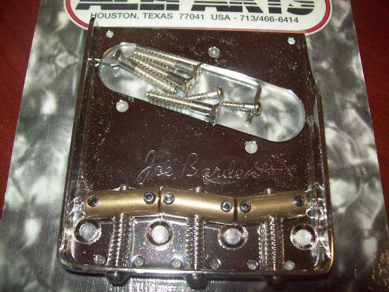 Joe Barden Custom Vintage Style Tele Bridge Nickel