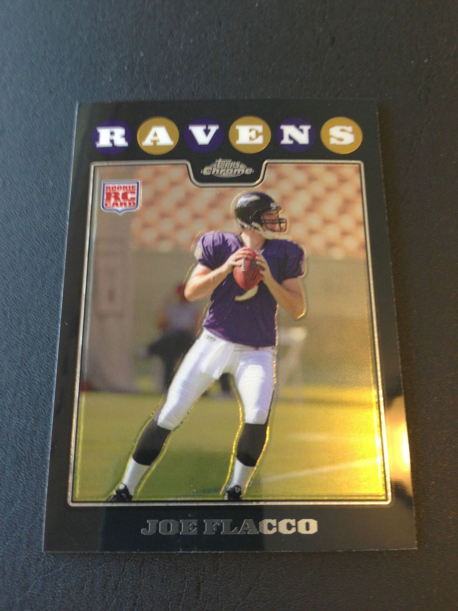 Joe Flacco 2008 Topps Chrome RC TC170 Ravens