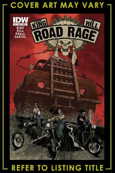 Road Rage 1 IDW Publishing Stephen King Joe Hill Cover A