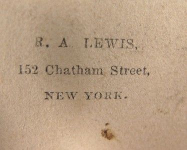 19th Century CDV of John L Burns Rifle Gun New York Photographer