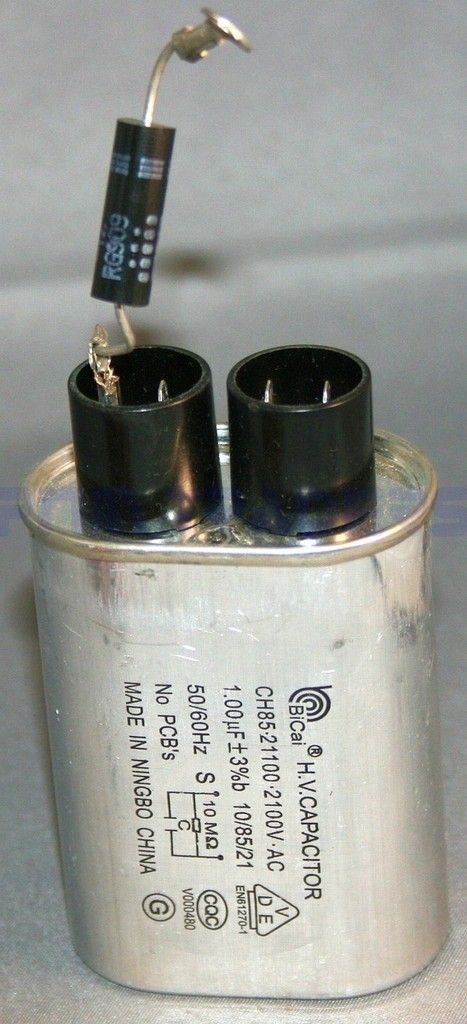 Bicai 1 00 uf Microwave Capacitor CH85 21100 2100V AC