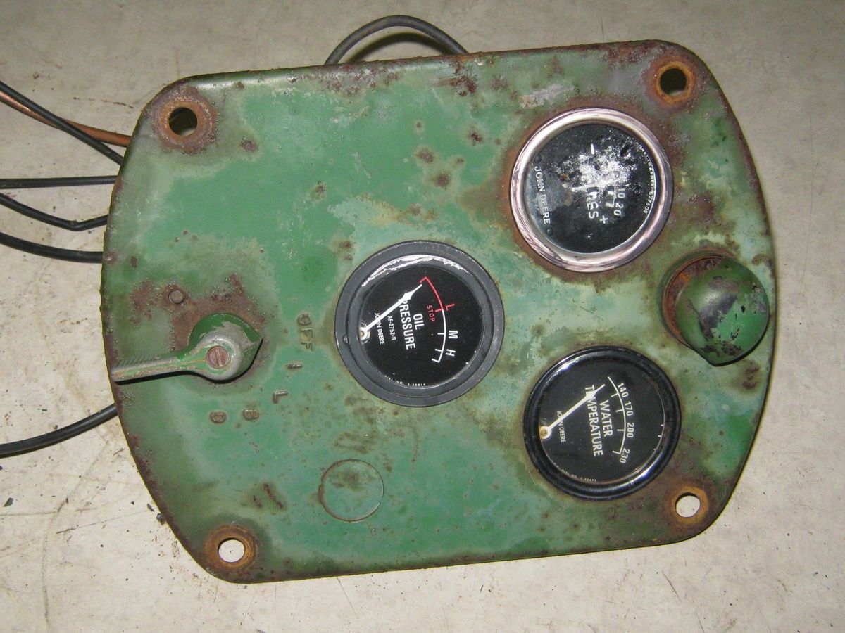 John Deere 60 Complete Dash