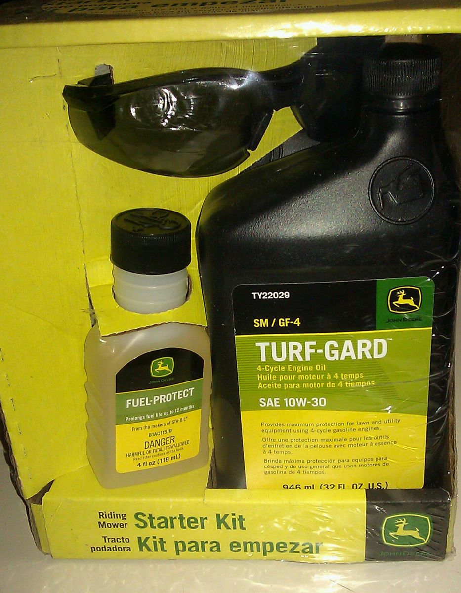 John Deere Riding Mower Starter Kit Nice Gift Set  