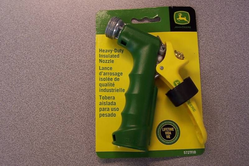 John Deere by Gilmour Heavy Duty Insulated Hose Nozzle  