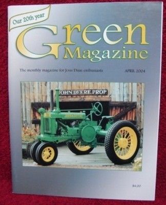 Green Magazine John Deere New Generation 3300 Combine  