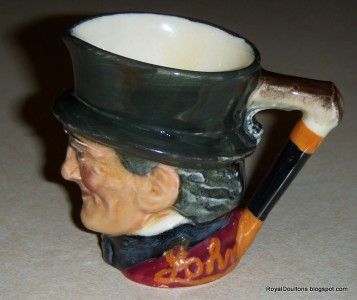 Vintage John Peel Royal Doulton Jug D6130 "A" Mark  