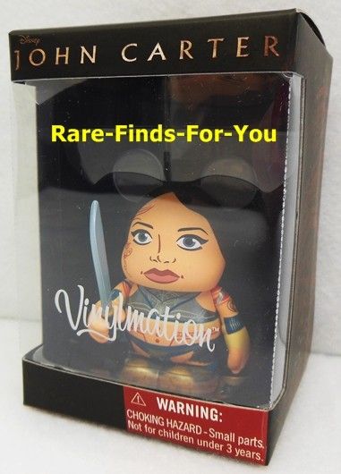 Vinylmation John Carter Series Princess Dejah Chaser 3 Figure Disney Parks NEW  