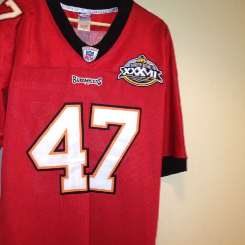 Authentic Reebok NFL Tampa Bay Bucanneers John Lynch Jersey 54  