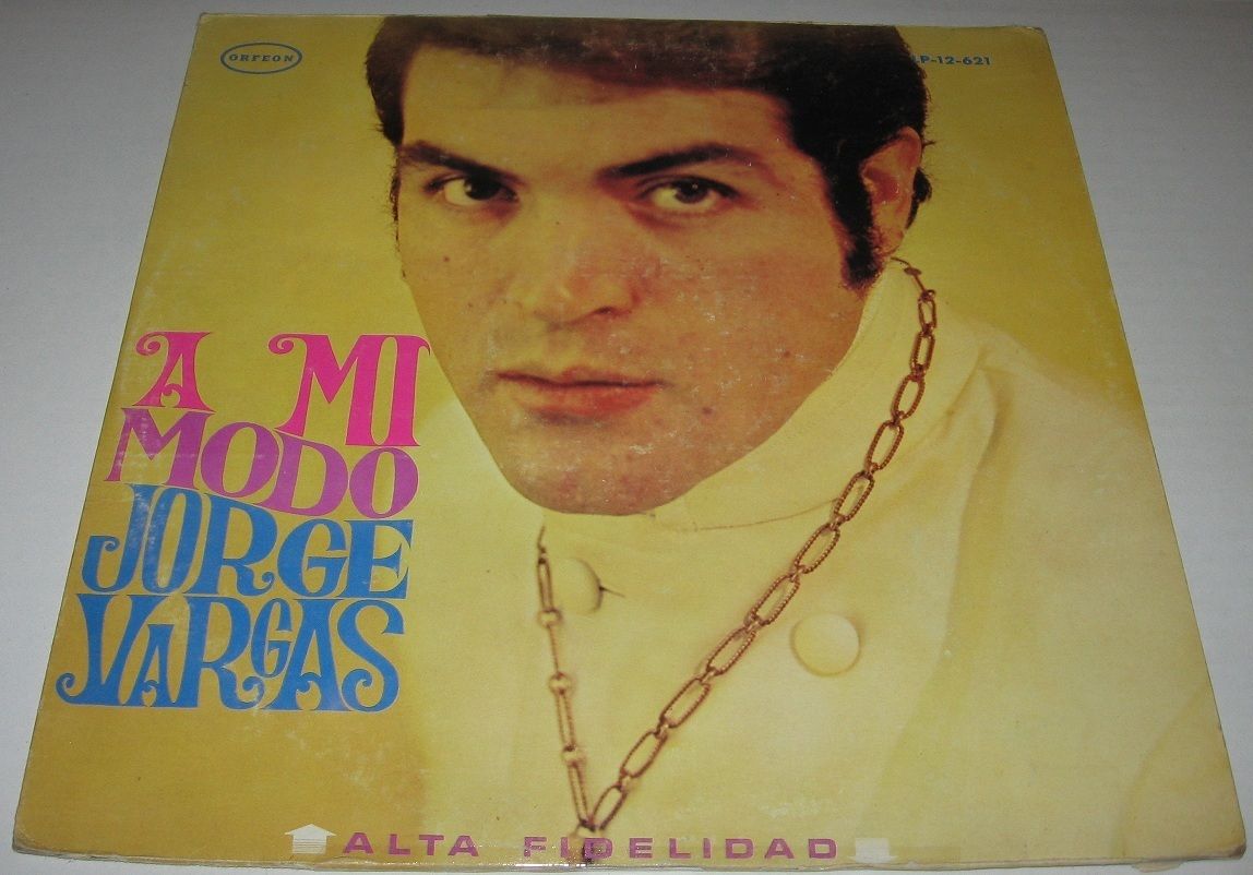 Jorge Vargas A MI Modo Mexican LP Paul Anka Romeo Y Julieta My Way Sandro  