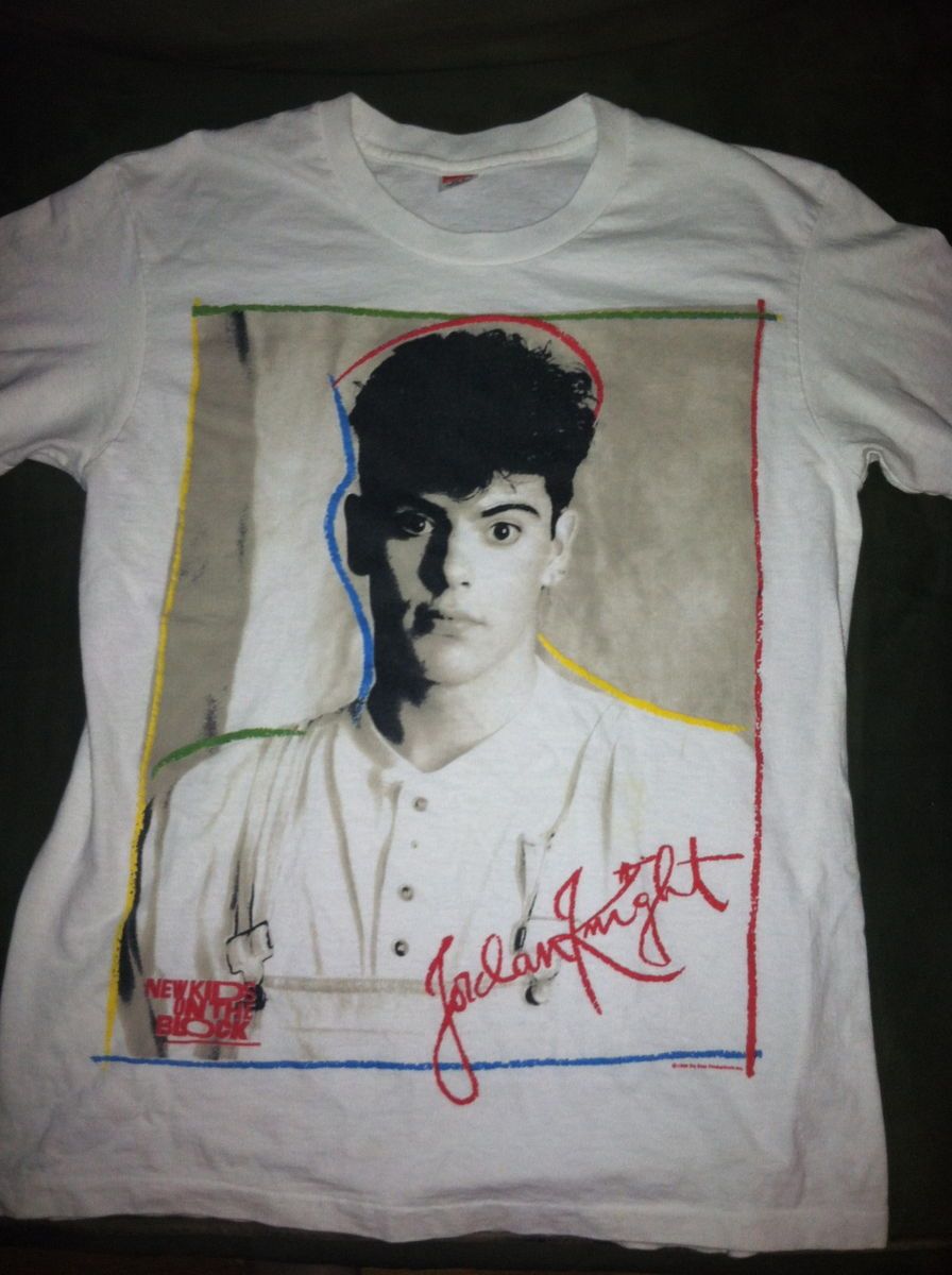 Jordan Knight Vintage Tshirt New Kids on The Block  