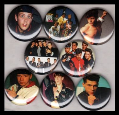 New Kids on The Block 1in Buttons NKOTB Jordan Knight  