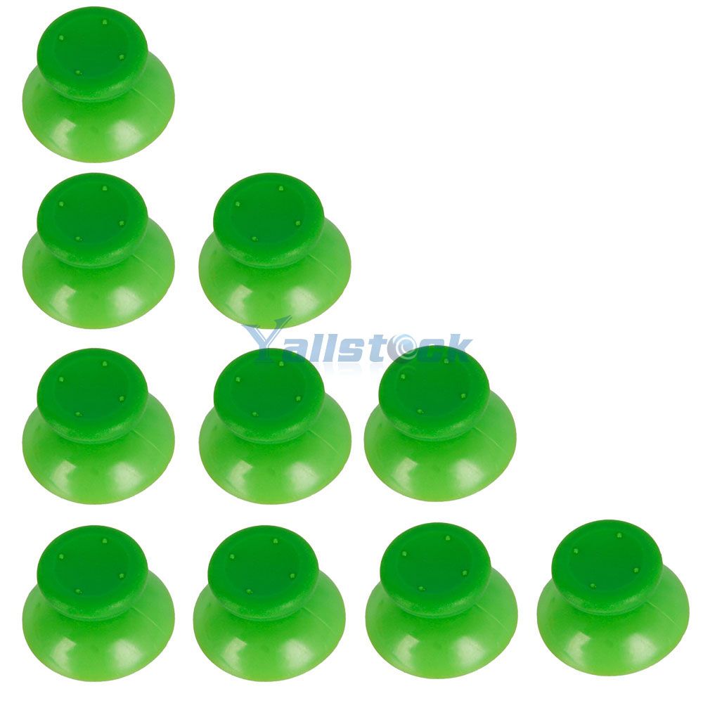 10x New Controller Analog Thumbsticks Joysticks for Xbox 360 Green  