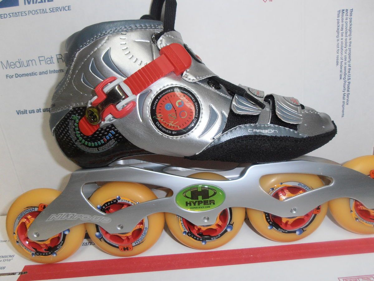 Hyper Inline Speed Skates Size 7 5 US