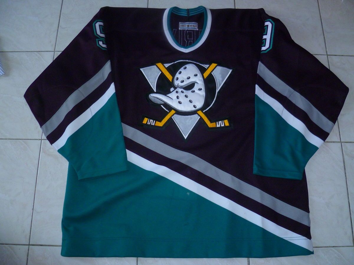 Authentic Game NHL CCM Ultrafil Anaheim Mighty Ducks Kariya Jersey 54