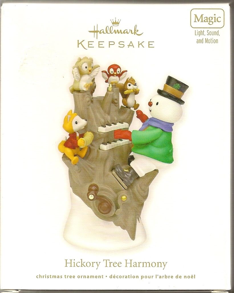 Hallmark Keepsake Ornament Hickory Tree Harmony 2011 Magic Light