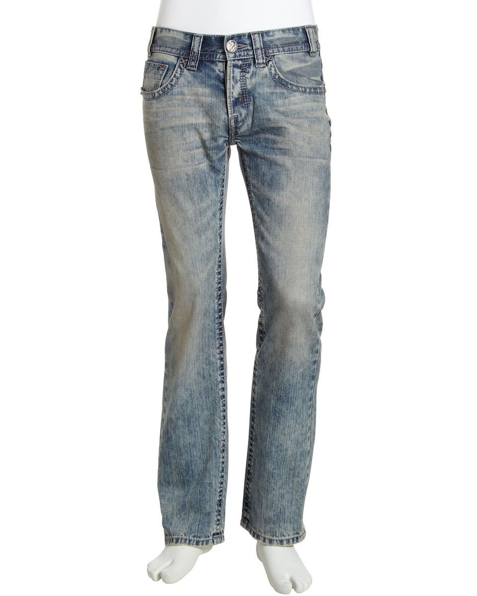 MEK Denim Marrakech Ice White Wash Jeans