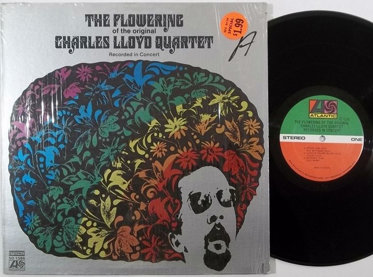 Charles Lloyd Quartet The Flowering Atlantic LP Keith Jarrett