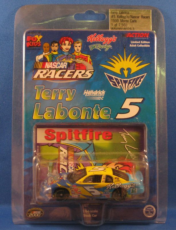 TERRY LABONTE #5 KELLOGGS NASCAR RACERS 1999 ACTION 164 DIE CAST ONE
