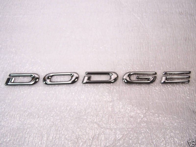 1998 2010 Caravan Grand Caravan Dodge Nameplate