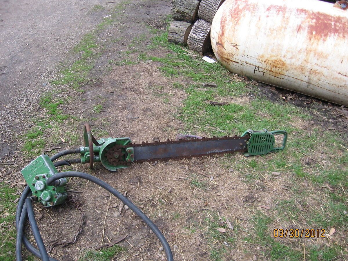 Von Ruden Hydraulic Chain Saw