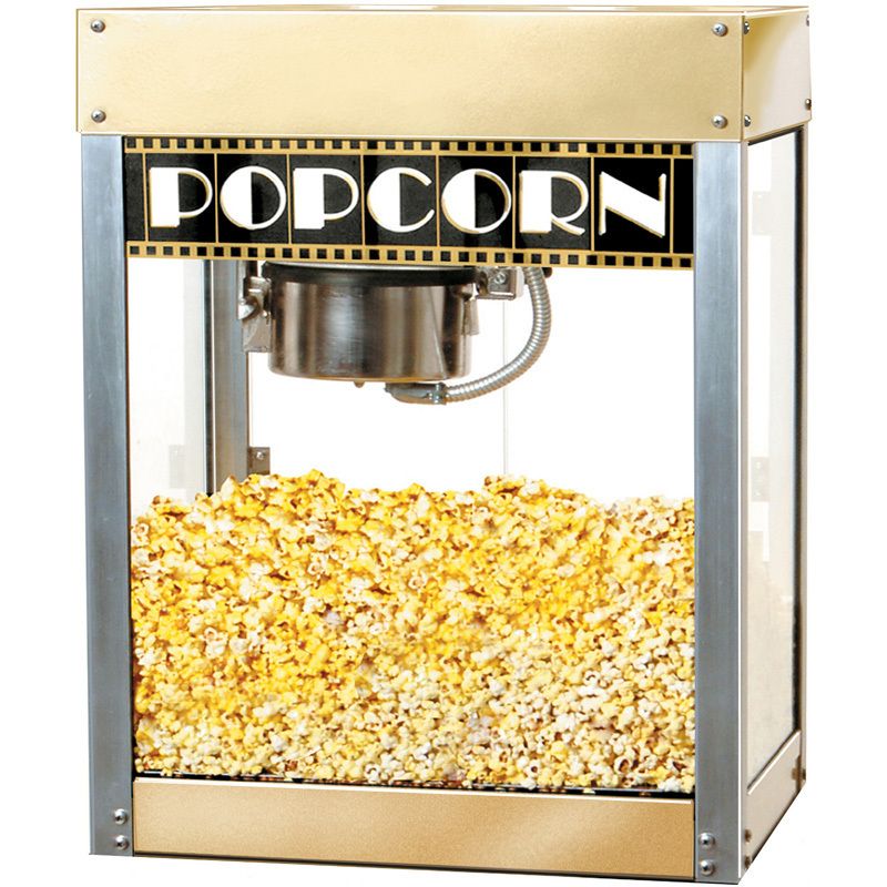 Popcorn Machine Pop Corn Maker w 6 Ounce Popper Kettle Benchmark USA