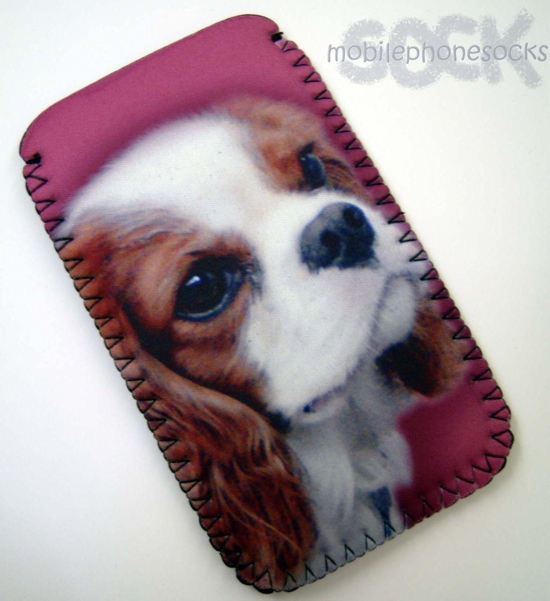 King Charles Cavalier Spaniel Neoprene Universal Mobile Phone Case