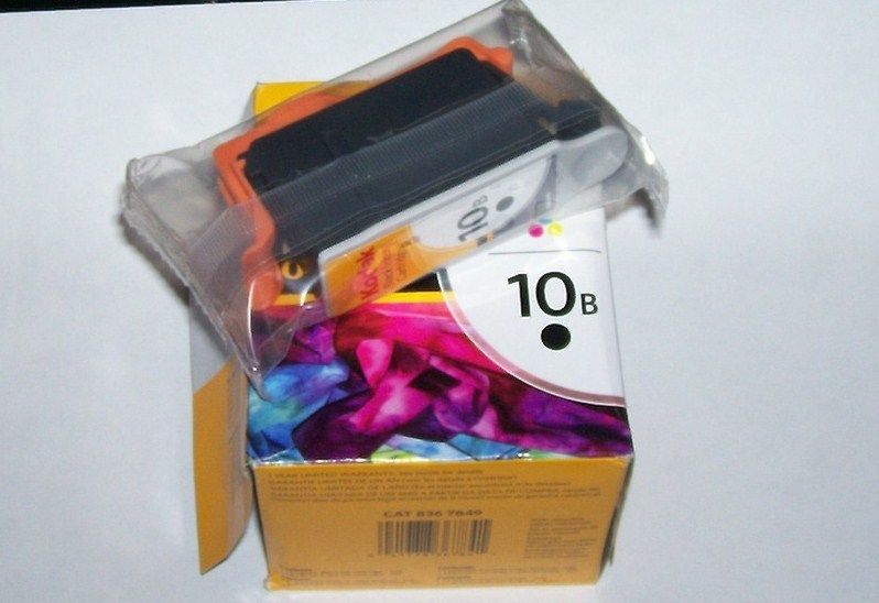 Kodak 10B Black Ink Cartridge New