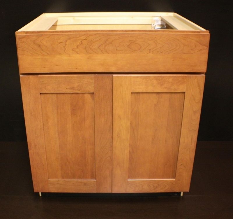 Kraftmaid Cherry Bathroom Vanity Sink Base Cabinet 30W