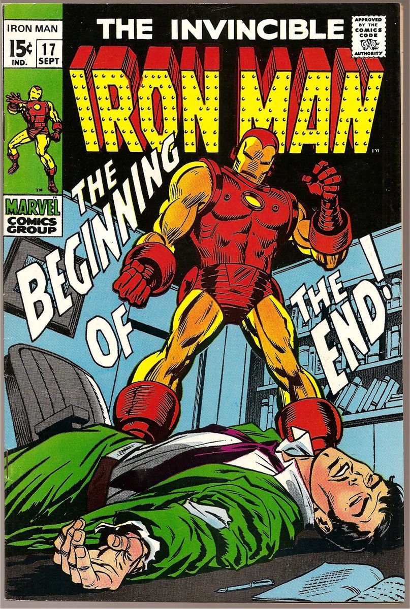 Iron Man No 17 Tony Stark Invincible Avengers Silver Age Marvel Comics
