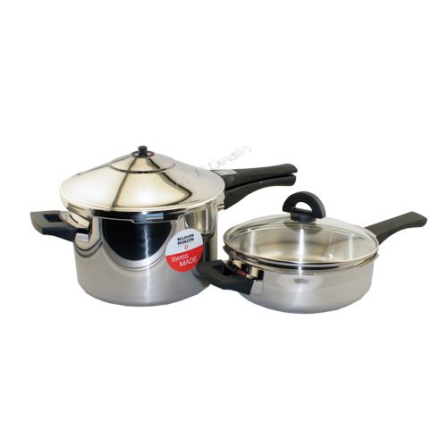 Kuhn Rikon Duo Duromatic Pressure Cooker 6 Piece Set 2012 Steam